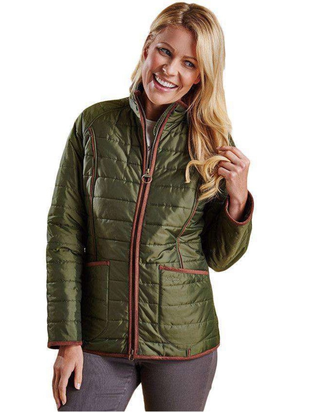 Barbour Fell Polarquilt Jacket in Olive
(B2)